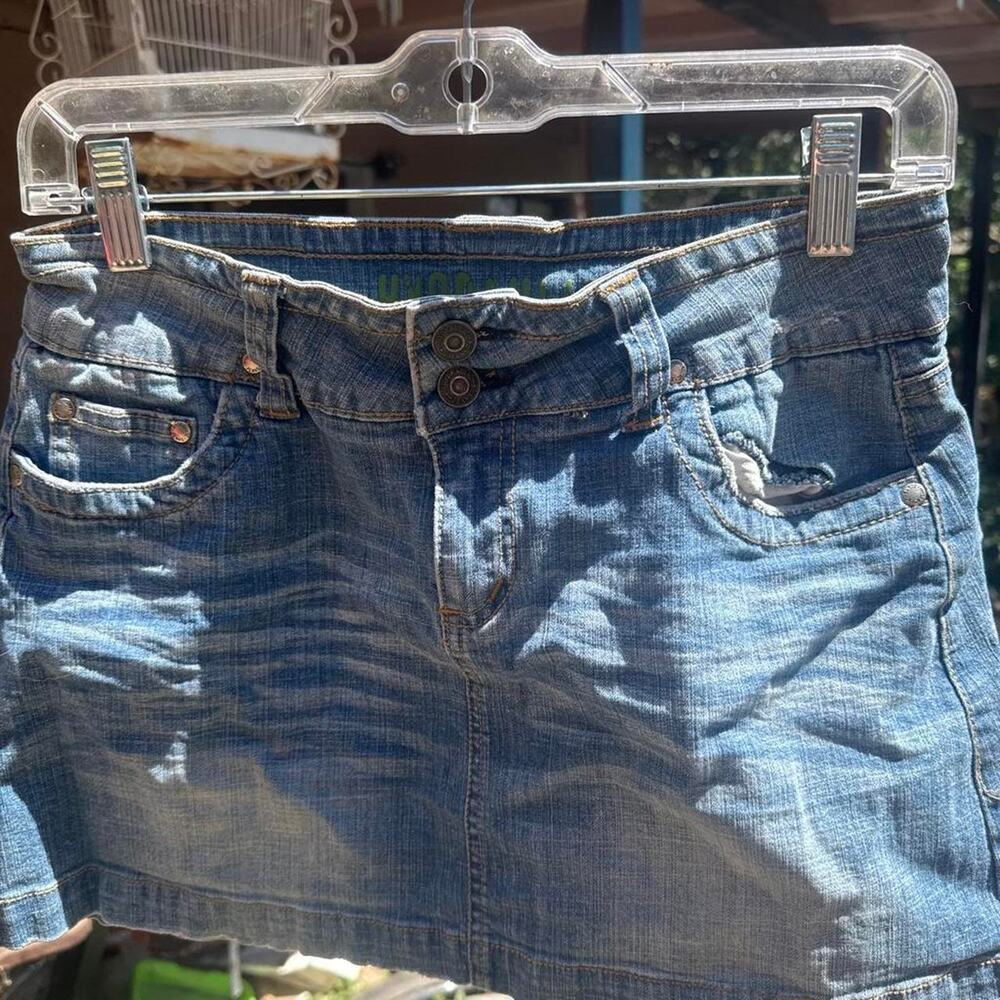 Y2k 2000s low rise blue